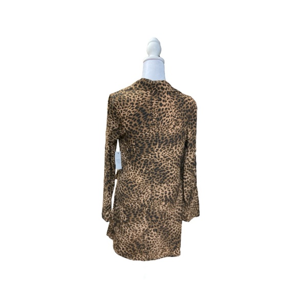 Cheetah Animal Print Cover Up Jacket - Picture 5 of 13